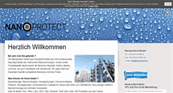 Desktop Screenshot of nanoprotect.de