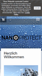 Mobile Screenshot of nanoprotect.de